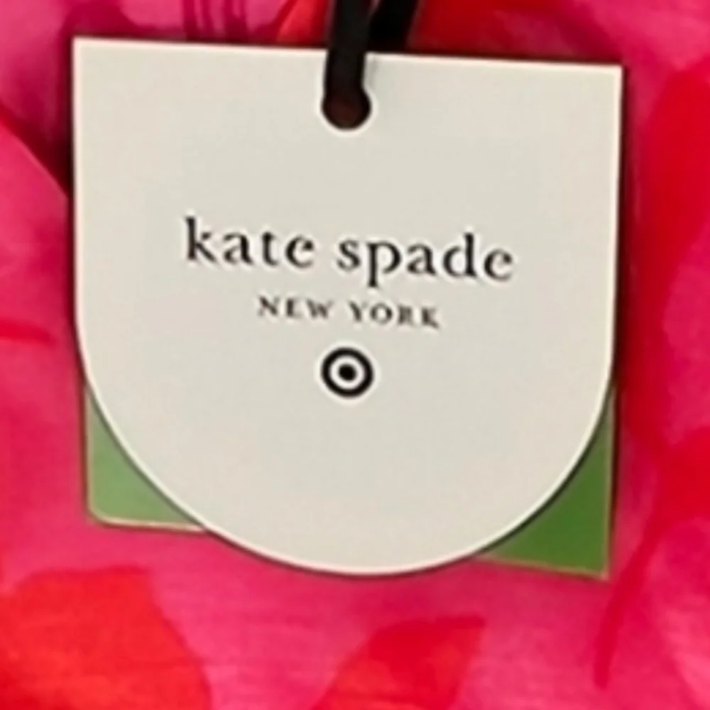 Kate Spade New York Floral  Peplum Ruffle Festive  Midi Dress New